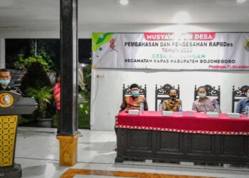 Musyawarah Desa Dalam Pembahasan Dan Pengesahan RAPBDes Tahun 2022
