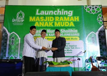 Acara Launching Masjid Ramah Anak Muda Menjadi Pusat Inspirasi Pemuda di Masjid Nurus Sholihin, Plesungan