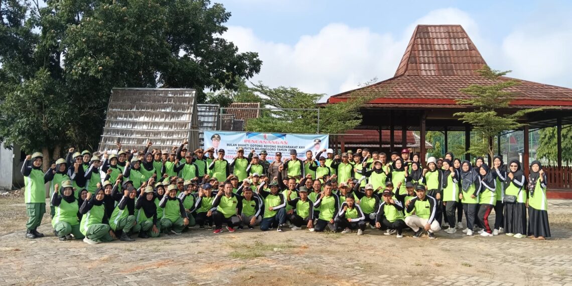 Desa Plesungan Canangkan Bulan Bhakti Gotong Royong Masyarakat 2025