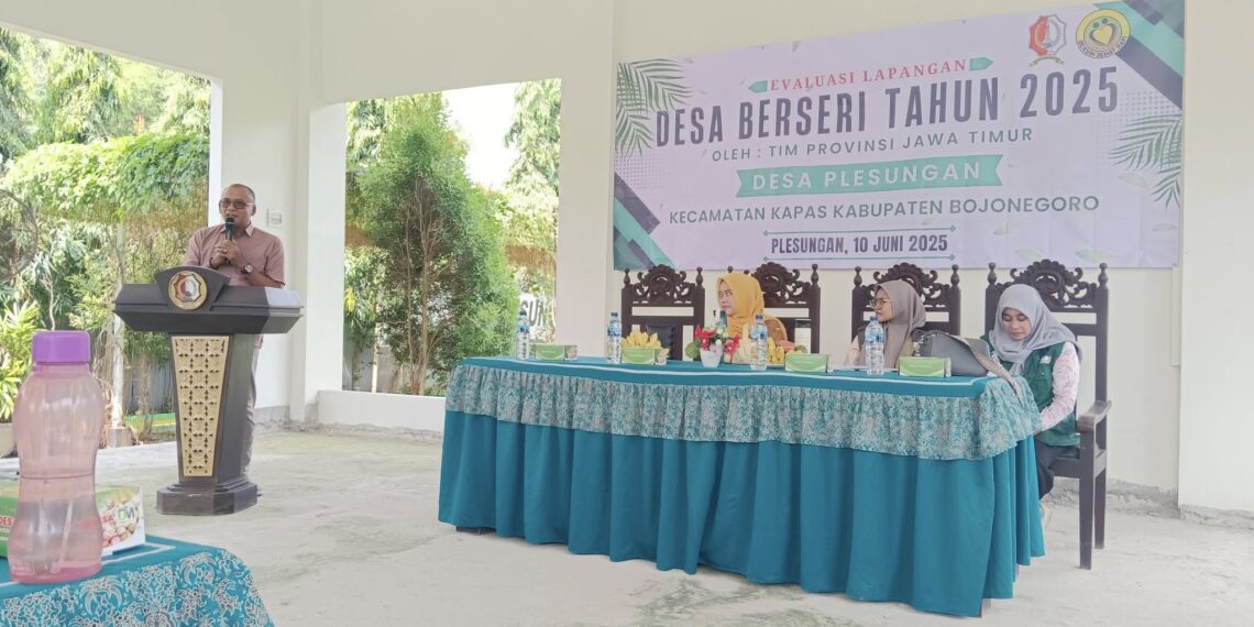 Tim Provinsi Jawa Timur Lakukan Evaluasi Lapangan Program Desa Berseri 2025 di Plesungan